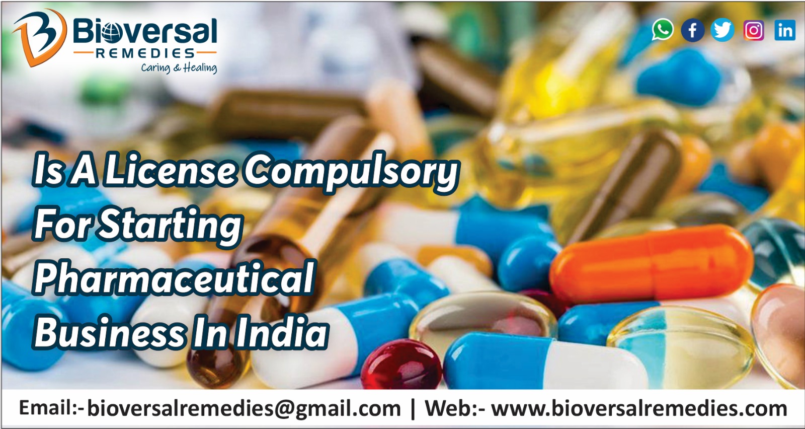 Is A License Compulsory For Starting Pharma Business In India