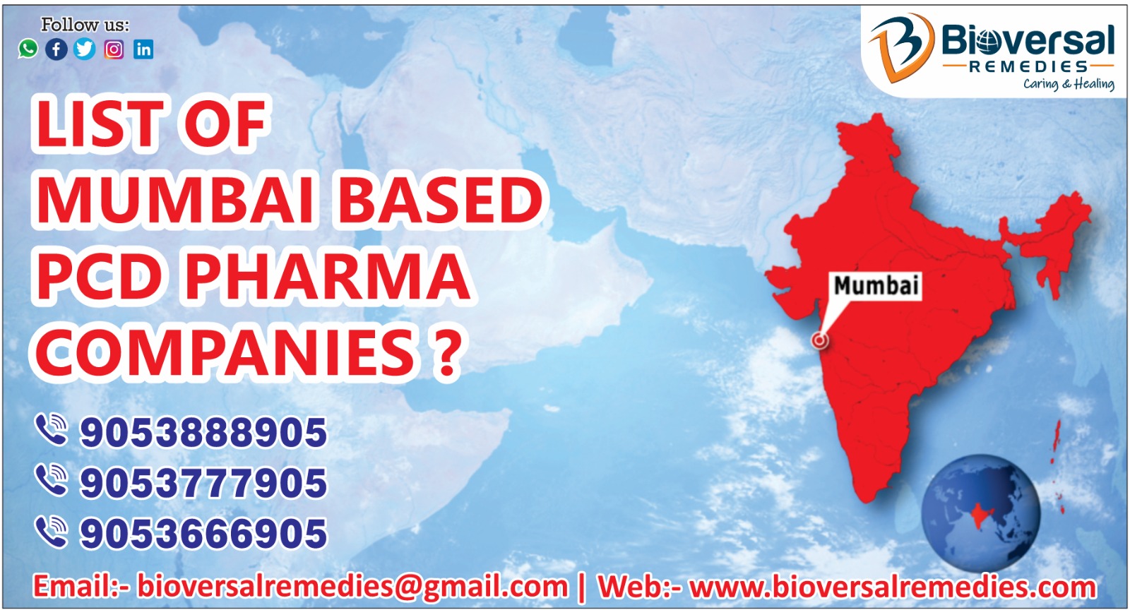 List Of Mumbai Based PCD Pharma Companies
