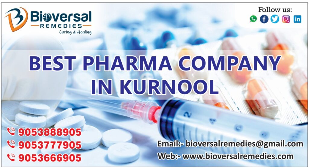 Best Pharma Company In Kurnool