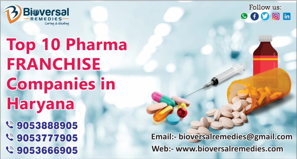 Top 10 Pharma Franchise Companies in Haryana