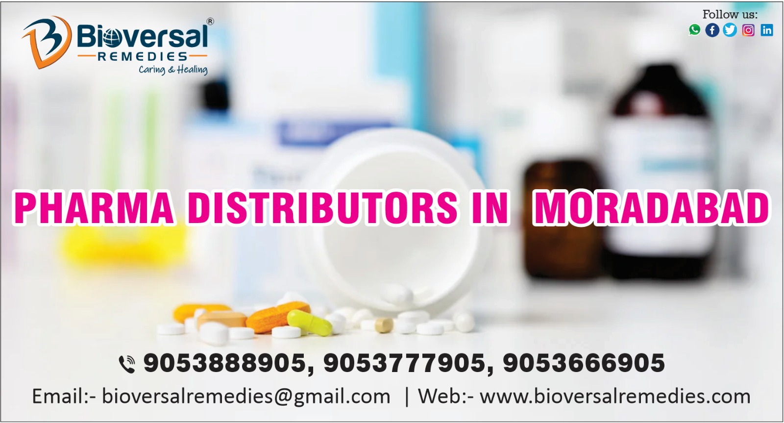 Pharma Distributors in Moradabad