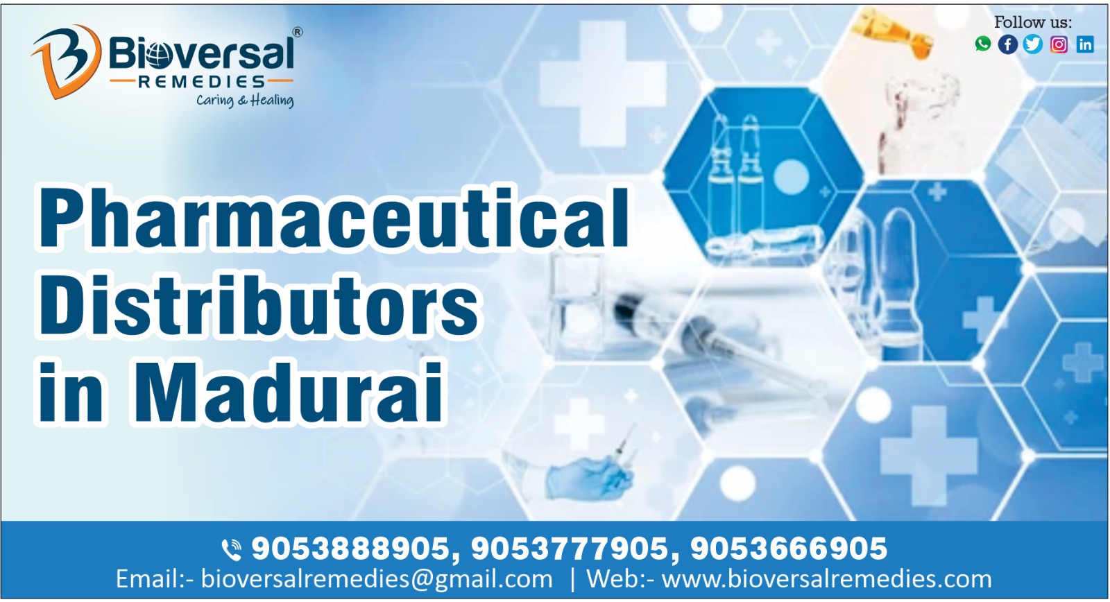 Pharmaceutical Distributors in Madurai - bioversal remedies