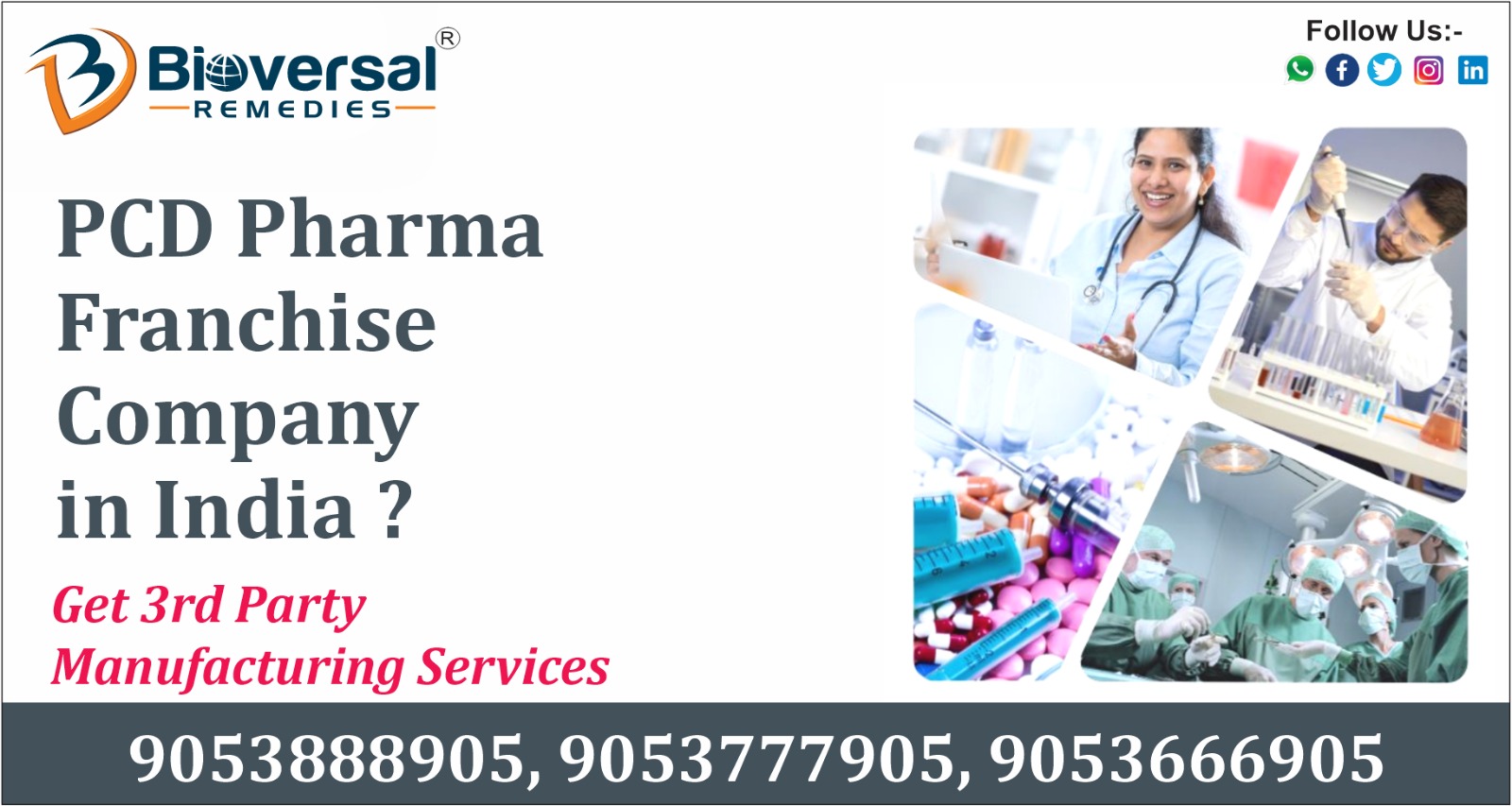 PCD Pharma Franchise Company in India