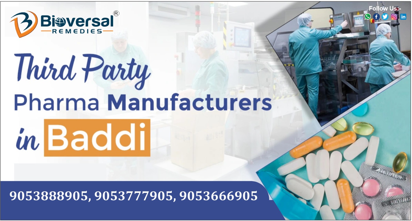 Top Third Party Pharma Manufacturer in Baddi