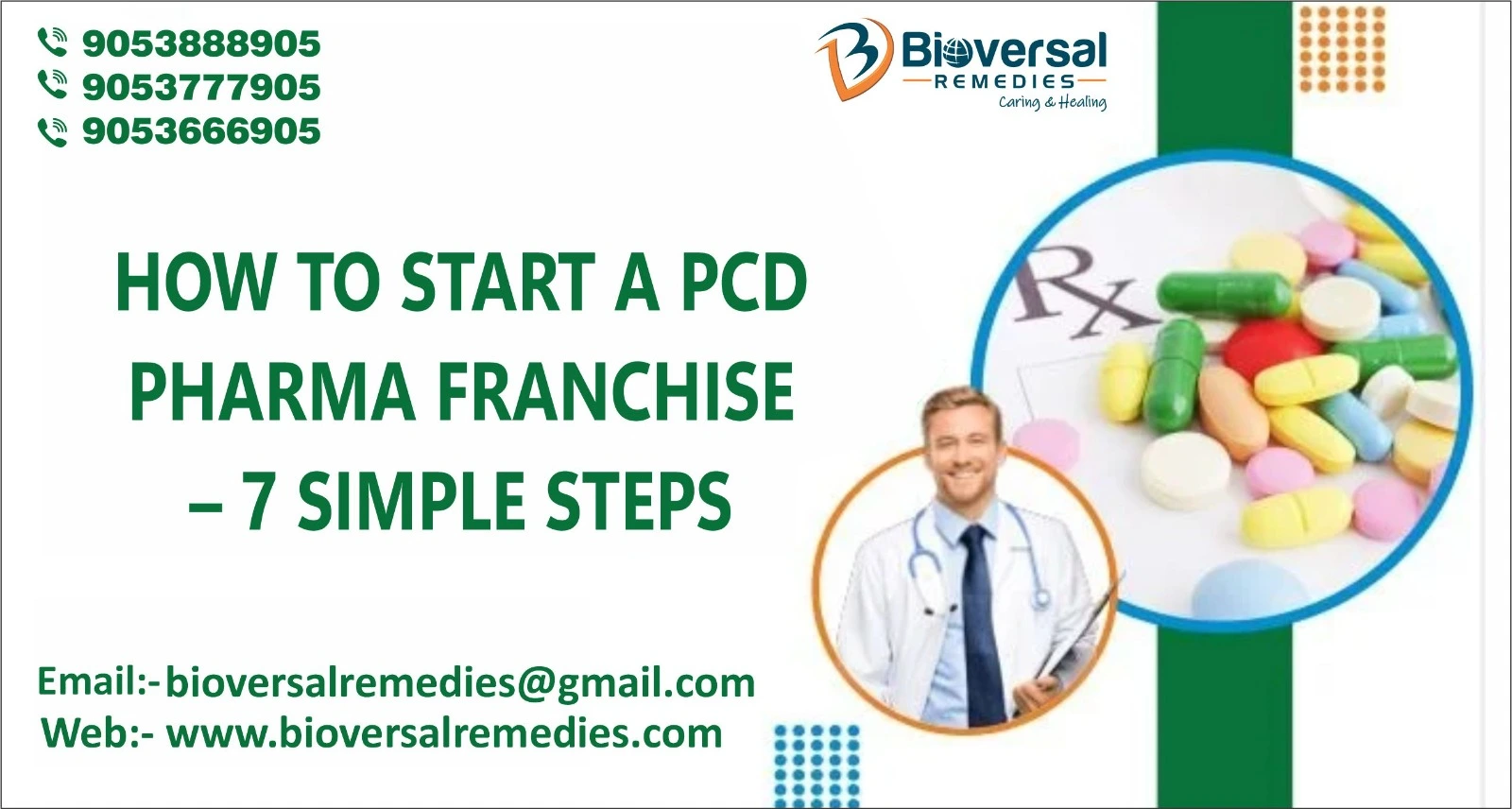How to Start a PCD Pharma Franchise - 7 Simple Steps