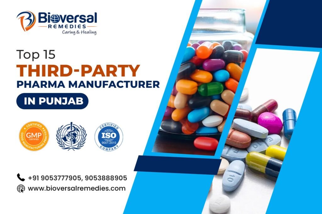 Top 15 Third Party Pharma Manufacturer in Punjab
