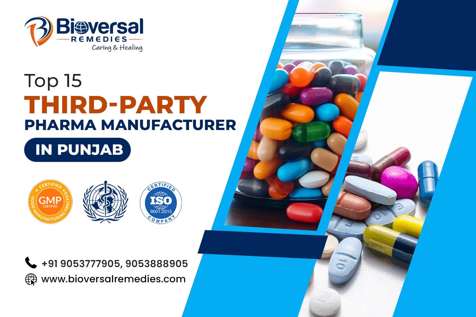 Top 15 Third Party Pharma Manufacturer in Punjab